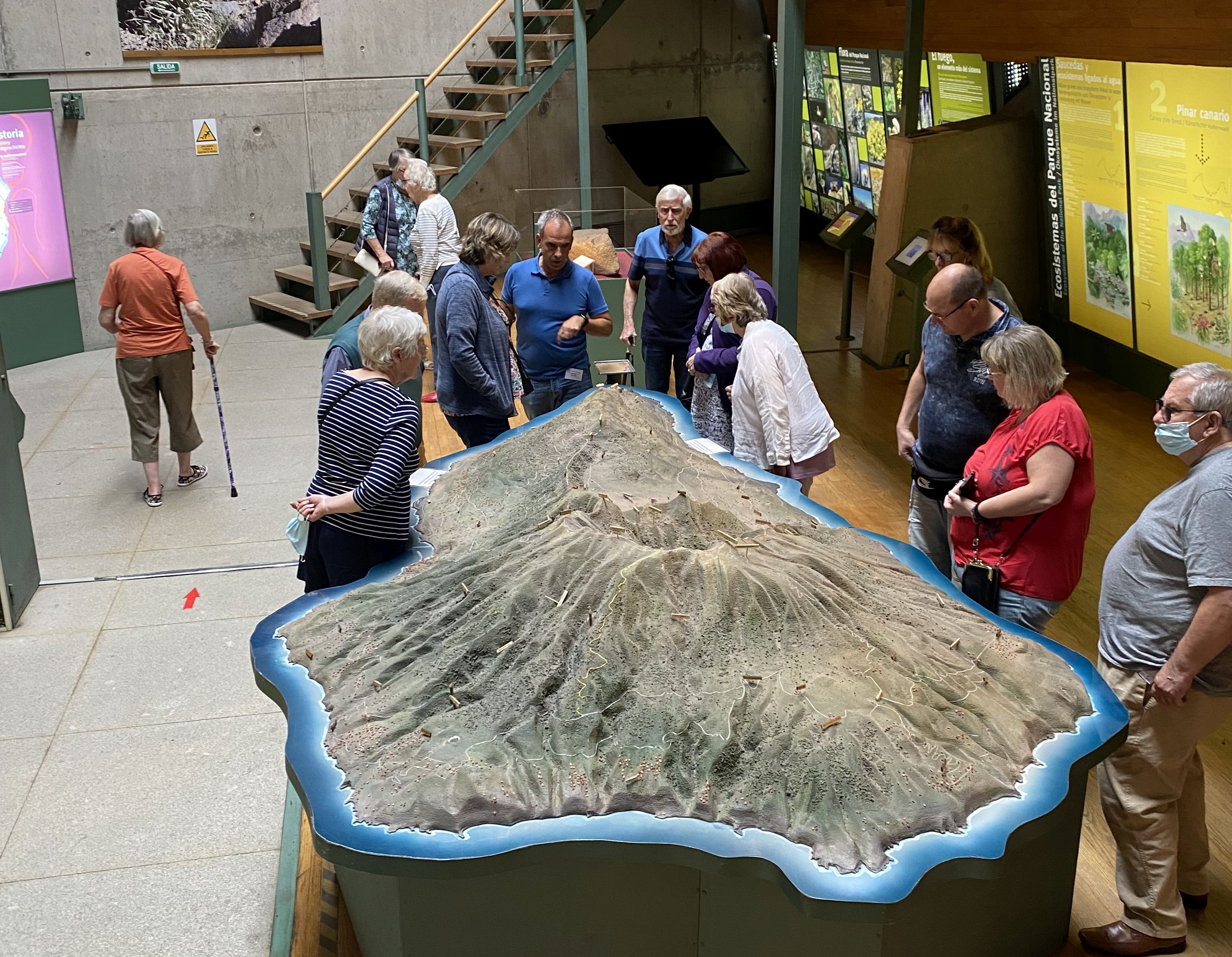 Island model. National Park Centre.