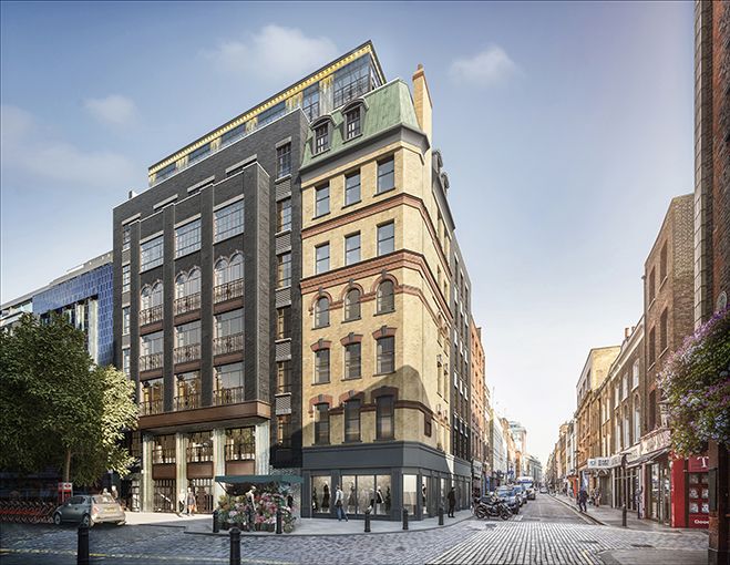 An artist's impression of the finished property.